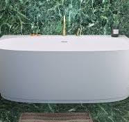 Badewanne freistehend als Eck- oder Wandversion