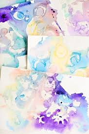 By the way, prints on paper (archival) are far less expensive than prints on canvas, so check the prices of both paper and canvas prints. Marbled Watercolor And Oil Painting With Kids