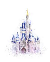 Cinderella Castle Is The Fairy Tale Castle At The Center Of Two Disney Theme Parks The Magic Kingdom At Disney Princess Castle Watercolor Disney Disney Castle