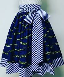 Metallic african ankara cotton fabric blue silver. Long Chitenge Skirts Cheap Online