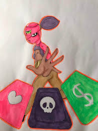 All content must be directly related to brawl stars. Tara Drawing I Made Brawlstars