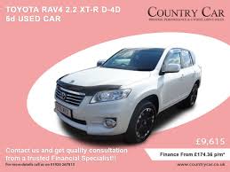 2011 61 toyota rav4 2 2 xt r d 4d 5d 150 bhp toyota toyotarav4 bhp dieselcar usedcarsforsale countrycar1 usedcar cars amezi belle voiture suv voiture