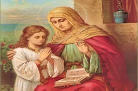 Prayer To Saint Anne Saint Therese St Anne St Anne Prayer Blessed Mother Mary