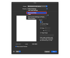 You could select the option to print duplex manually, then print the first sheet, which would be page 1 and 32 on the color printer, or you may have to do 1. How To Print Black And White On Mac Computers
