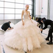 Formal evening gowns 2021 with sleeves in bold colors are huge trends this season. These Are The Wedding Dress Trends Our Editors Love For Fall 2020