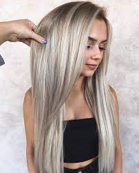 Ash Blonde Hair With Silver Highlights Ash Blonde Hair Dye Cool Blonde Hair Grey Blonde Hair