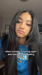 Realizing Its October Again