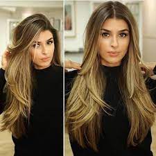 قصات شعر طبقات قصير و طويل و مدرج مناسب لجميع الوجوه 2019 Short Long And Plaid Hairsty Long Layered Hair Haircuts For Long Hair Beautiful Long Hair