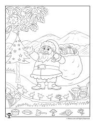 Santa Claus Christmas Hidden Picture Printable Page Woo Jr Kids Activities Hidden Pictures Printables Hidden Picture Puzzles Hidden Pictures