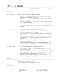 Cyber security analyst i resume. Network Security Engineer Resume Examples And Tips Zippia