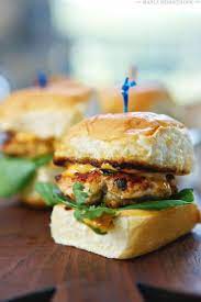 Grilled Thai Spice Chicken Sliders Marla Meridith Recipes Healthy Burger Recipes Chicken Spices