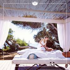 No Better Way To Start The Day Than With A Couples Massage By The Ocean At Sol Beach House Ibiza Beach House House Outdoor Bed