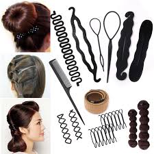Loop the hook part of the threading tool around a portion of your braided hair. Donut Hair Braiding Tool Weave Hair Braider Roller Hair Twist Styling Tool Bun Maker Women Hairaccessories Hairclip Hairstyles Buy Online At Best Prices In Pakistan Daraz Pk