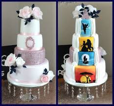 Hidden Disney Themed Wedding Cake Cake Disney Hidden Themed Wedding Disney Wedding Cake Disney Wedding Theme Wedding Cake Toppers