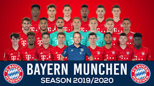 Robert lewandowski makes bundesliga history sub now: Bayern Munchen Official Squad 2019 2020 Youtube