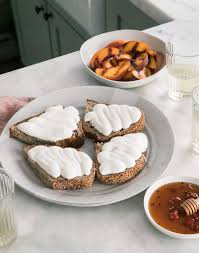 Whipped Goat Cheese With Grilled Peaches A Cozy Kitchen