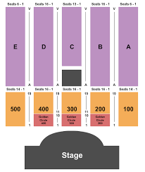 borgata events center seating chart atlantic city