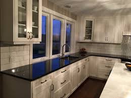 black quartz kitchen countertops