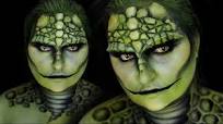 REPTILE | LIZARD Halloween Costume Makeup Tutorial | RawBeautyKristi
