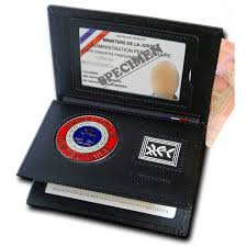 Maybe you would like to learn more about one of these? Porte Carte Penitentiaire 3 Volets Avec Medaille Et Grade