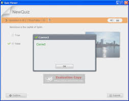 The quizzes can be published to flash, scorm, or a free quiz management system wondershare provides. Wondershare Quizcreator Peatix