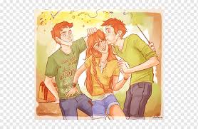 'oh, are you ron's younger sister?!' Ginny Weasley Ron Weasley Hermione Granger Percy Weasley Molly Weasley Harry Potter Png Pngwing