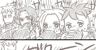 マルアン家族のロブとメイもサチエー家族のメアとリーもｄの遺伝子を色濃く受け継いで仲良くごはんにダイブ 食欲もｄの遺伝子 っていう イラスト 白ひげ海賊団 白ひげ