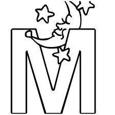Big and bold letters with dotted lines makes it easy to trace. Letter M Coloring Page For Kids Best Place To Color Alphabet Coloring Pages Letter M Coloring Page M Coloring Pages