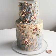 Cynthia Irani Cakes On Instagram One Of My Fav Hybrid Cakes Palette Knife And Piping Cynzcakes Painted Cakes Hand Painted Cakes Savoury Cake