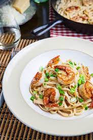 Cajun Shrimp Fettuccine Alfredo Recipe Pasta Dishes Recipes Cooking Recipes