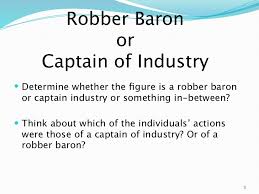 Robber Baronsor Captainsofindustryppt