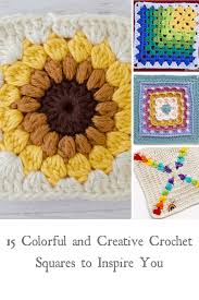 Granny squares are popular with both novice and experienced instructions. 25 Colorful And Creative Crochet Squares To Inspire You Love Life Yarn
