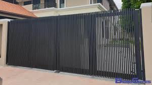 We can provide you stock gates or drive way gate of most any size or build a custom estate fence based on your unique design. Fully Aluminium Trackless Folding Gate Malaysia Beaugates