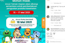 Jun 19, 2019 · namun, masalah teknis terjadi. Ancol Buka Kembali 18 Mei Netizen Woi Kalau Mau Tutup Ngomong Donk 3 Hari Sebelumnya