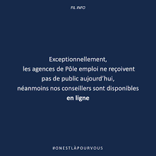 Pôle emploi vous propose un espace dédié ! Pole Emploi Vienne Publications Facebook