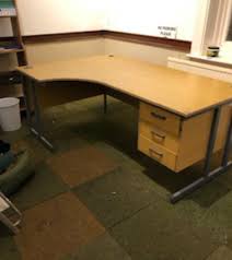 Post your items for free. Secondhand Chairs And Tables Office Furniture Corner Desk With Drawers Devon