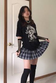 Check out these 22 grunge outfits ideas featuring fishnet tights and get inspired! Pin On My Pins