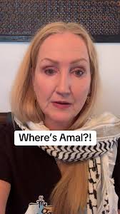 Where’s Amal?! This is deplorable. How many award shows or magazine covers  do you need? You stand for nothing, especially not human beings or their  rights. #shame #disdain #humanrights #amal ...