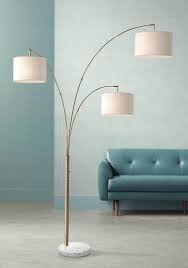 Floor Lamps Bowery Antique Brass Adjustable 3 Arm Arc Floor Lamp In 2020 Arc Floor Lamps Floor Lamp Arc Lamp Living Room