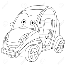A limousine (or limo) is a luxury sedan or saloon car generally driven by a chauffeur and with a partition between the driver and the passenger. Coloring Page Coloring Picture Of Cartoon Mini Car With Emoji Face Childish Design For Kids Activity Colouring Book About Classic Vehicles Royalty Free Cliparts Vectors And Stock Illustration Image 134475408