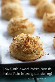 Grain Free Sweet Potato Biscuits Keto Paleo Recipe Sweet Potato Biscuits Paleo Sweet Potato Biscuits Low Carb Sweet Potato