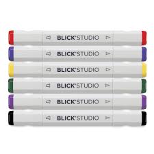 Blick Studio Brush Markers And Sets