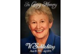 Violet Schlichting Obituary (1936