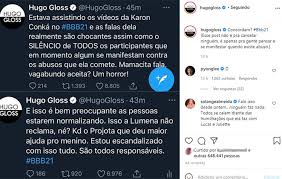 Hugo gloss apresentador mtv programa blogueiro estreia antecipa vai virar outros perfis tira blogueiros ar. Bbb21 Solange Almeida Abomina Silencio Diante De Humilhacoes Ofuxico
