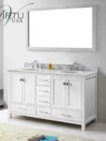 W glacier bay everdean vanity in pearl gray with cultured marble vanity top in white flawlessly pairs quality craftsmanship with beauty. 61 66 Inch Bathroom Vanities Bathgems Com