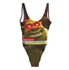 Despacito 2 Delayed Shrek One Piece Swimsuit Swimwear Beachwear One Piece Swimsuit Beloved Shirts