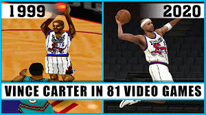 Kings san antonio spurs toronto raptors uncategorized utah jazz washington wizards watch nba replay. Vince Carter The Evolution In Video Games 1999 2020 Youtube