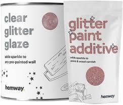 Select 2 to 4 items to compare. Hemway 1l Clear Glitter Paint Glaze Rose Gold For Pre Painted Walls Ceilings Emulsion Acrylic Latex Wood Varnish Dead Flat Matt Soft Sheen Or Silk Choice Of 25 Glitter Colours Amazon Co Uk