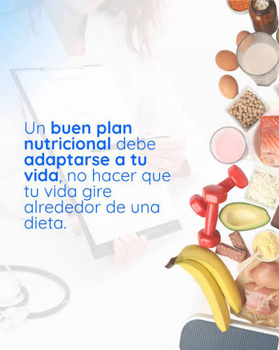 El problema muchas veces no eres tú, sino el plan imposible que intentaste  seguir. ⚠️ Una alimentación saludable debe adaptarse a tu vida, ayudarte a  sentirte bien y ser sostenible en el