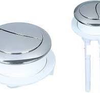 Pulsante Scarico WC 38/48/58mm pulsante WC universale serbatoio acqua WC a  filo doppio pulsante doppio con 2 aste Toilet Flush Button(58mm) : ...